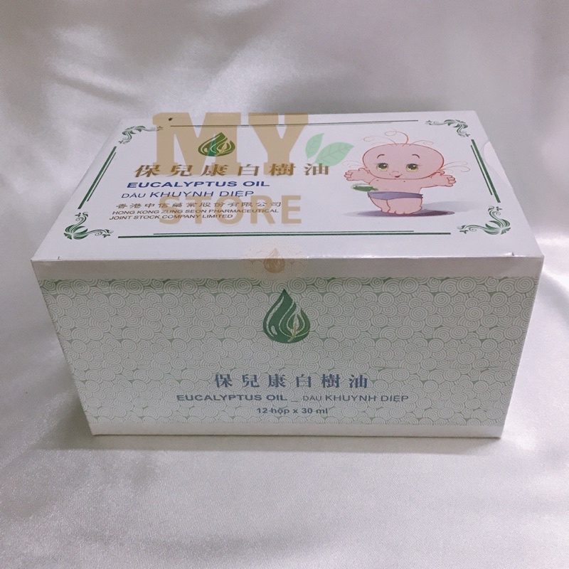 (Chính Hãng) Dầu Khuynh Diệp Hồng Kông Eucalyptus Oil 30ml