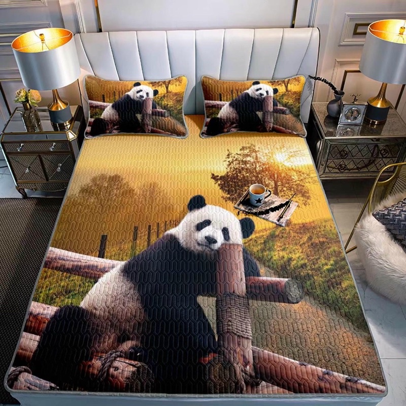 Chiếu điều hoà cao su non 5D dày dặn loại 1 mềm mát cho mua hè