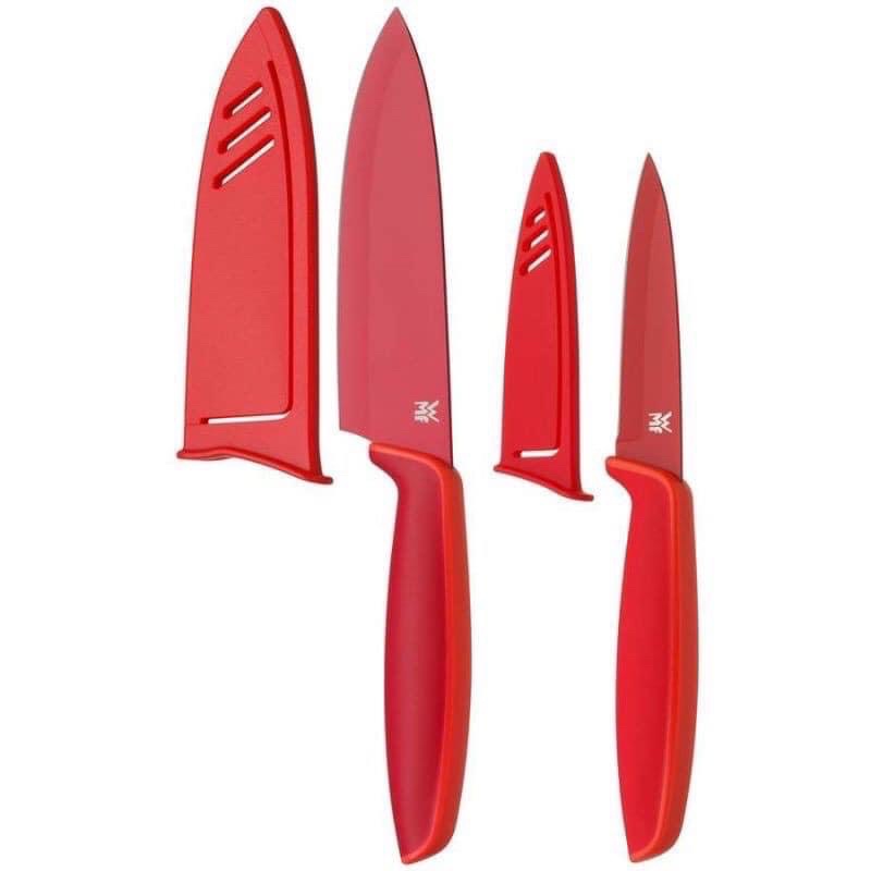 Set 2 dao WMF TOUCH, lưỡi thép chống gỉ, có vỏ bọc an toàn cho trẻ bộ dao đa năng, chính hãng