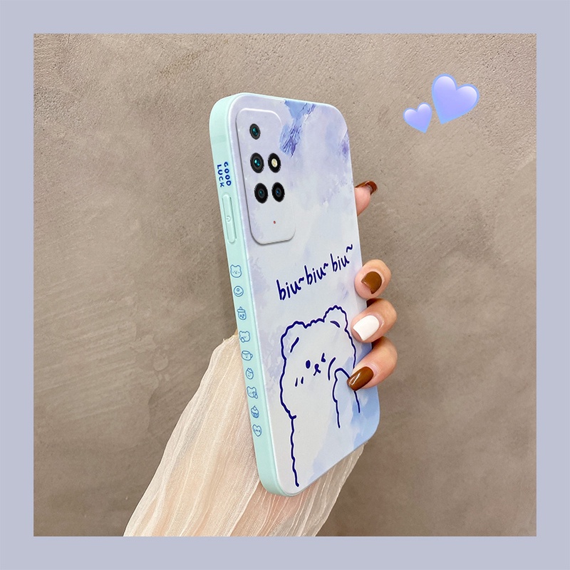 Ốp lưng Redmi 10 Ốp Lưng Điện Thoại tpu Mềm Chống Rơi Thiết Kế Đơn Giản Cho Redmi 10 4G