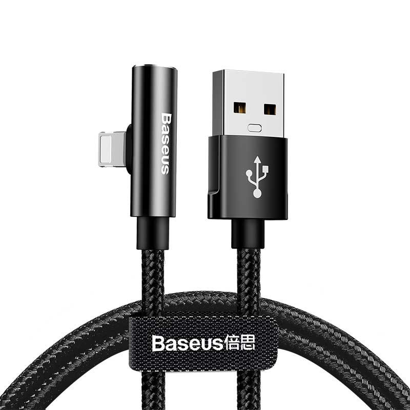 Cáp Lightnning Baseus Entertaining Audio Data Cable 120cm (vừa sạc vừa nghe nhạc)