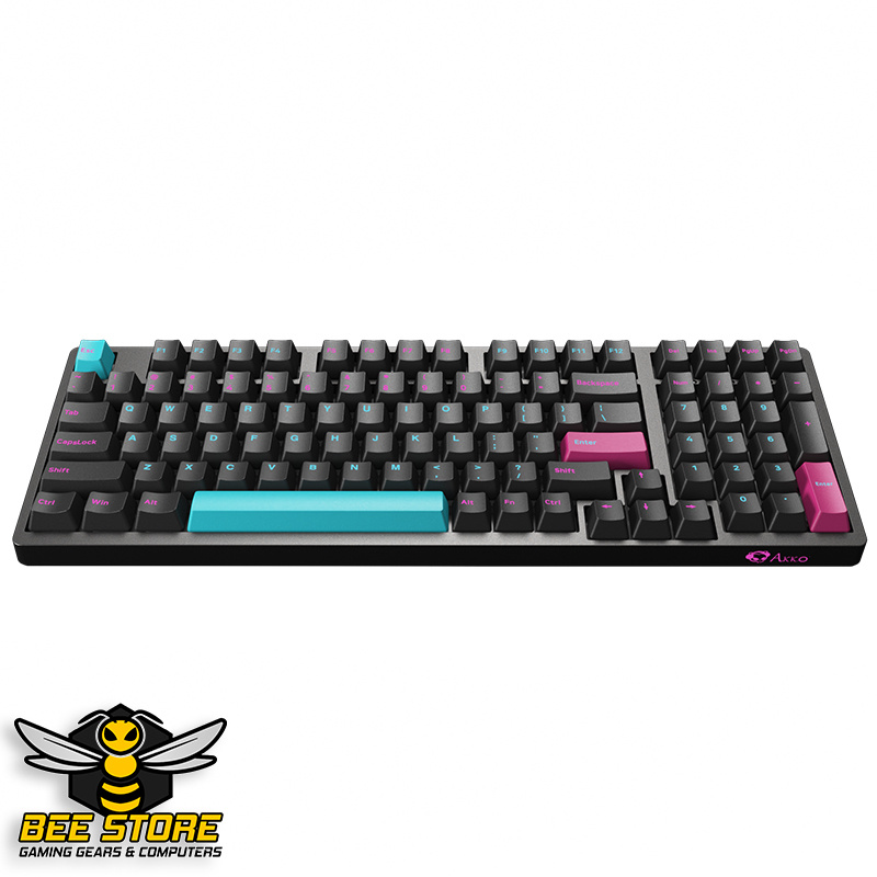Bàn phím cơ AKKO 3098 Midnight R2 - Tặng kèm 40 keycap | Hàng chính hãng bảo hành 12 tháng