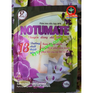 Combo 10 gói dinh dưỡng hoa lan
