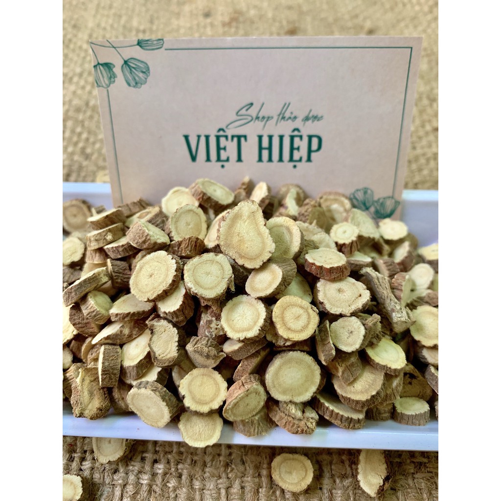 Cam thảo sấy khô thái lát tròn Việt Hiệp loại 1kg