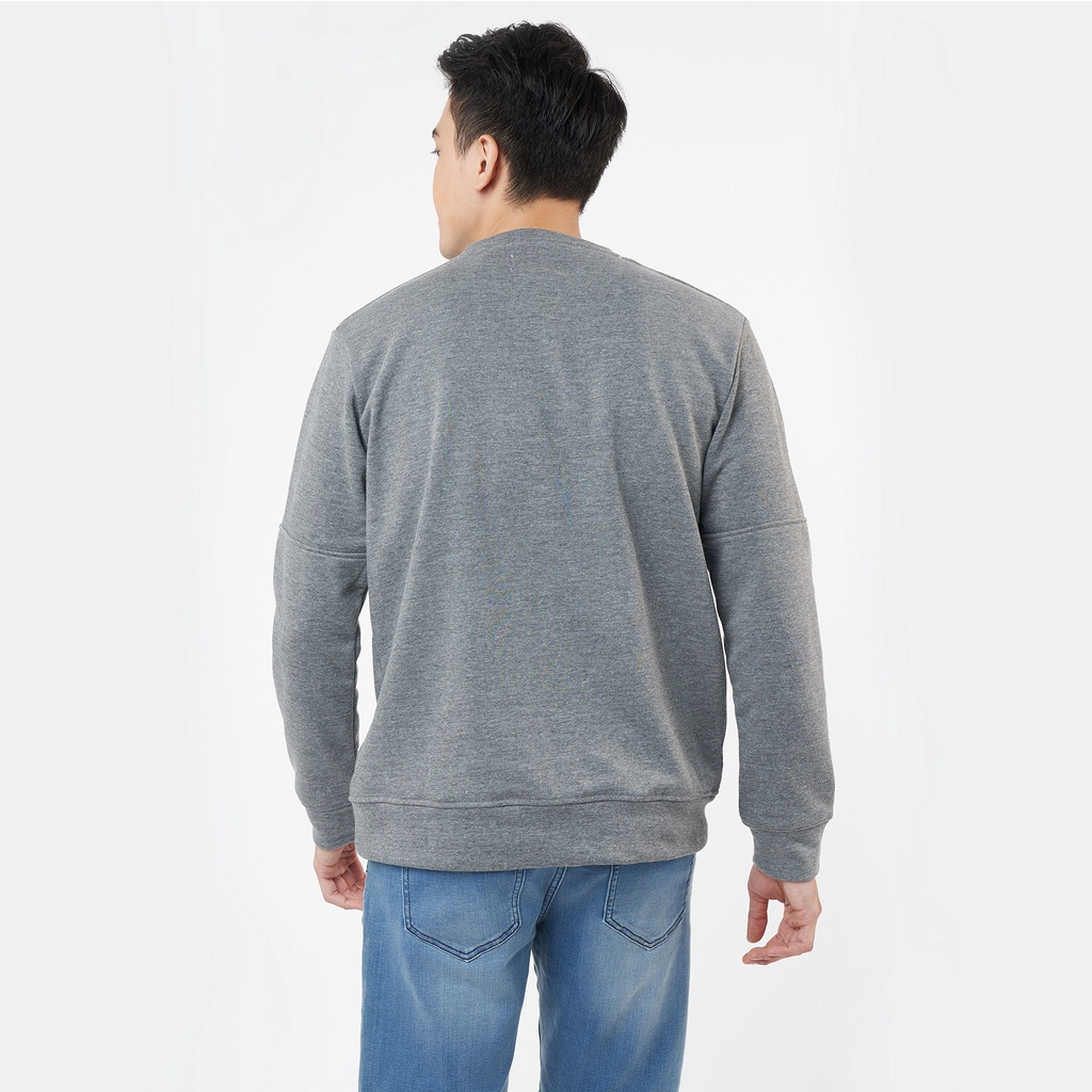 Ninomaxx Áo hoodies Basic nam tay dài 2111045