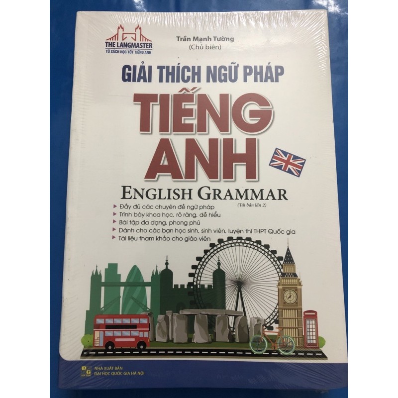 Sách - Giải thích ngữ pháp tiếng anh