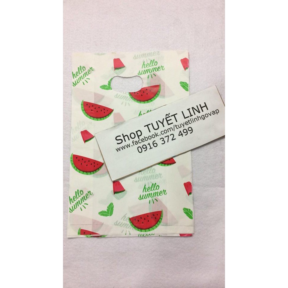 Túi xốp in hình cute size 20x30cm : 40k / kg