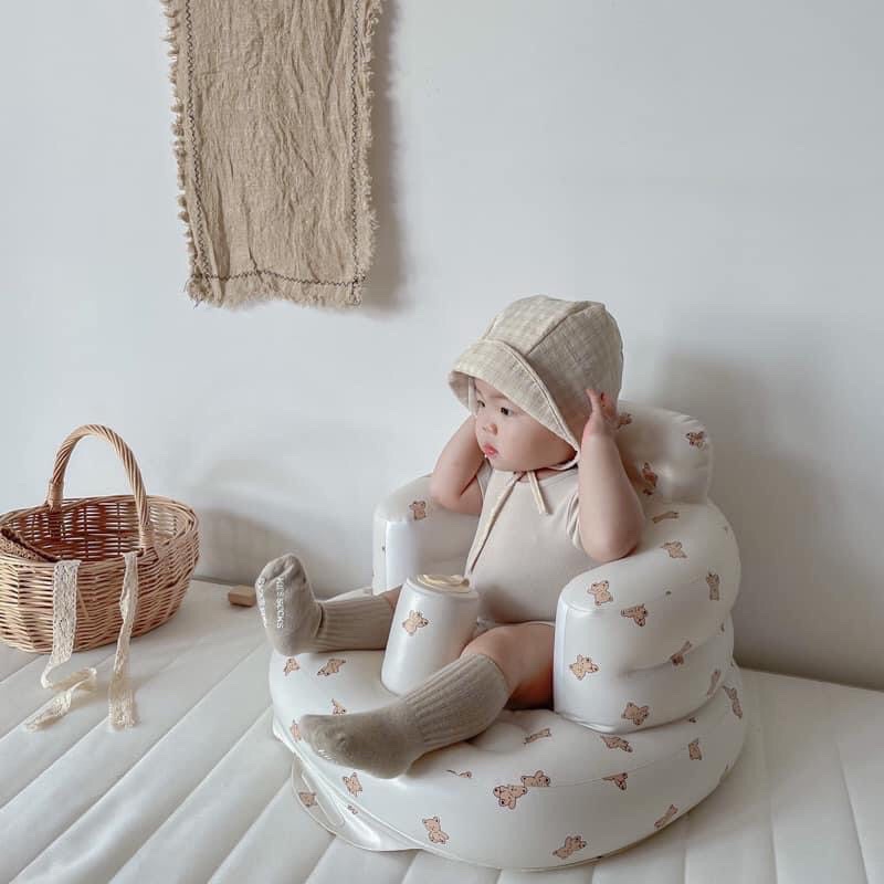 Ghế hơi tập ngồi phong cách Hàn Quốc cao cấp cho bé