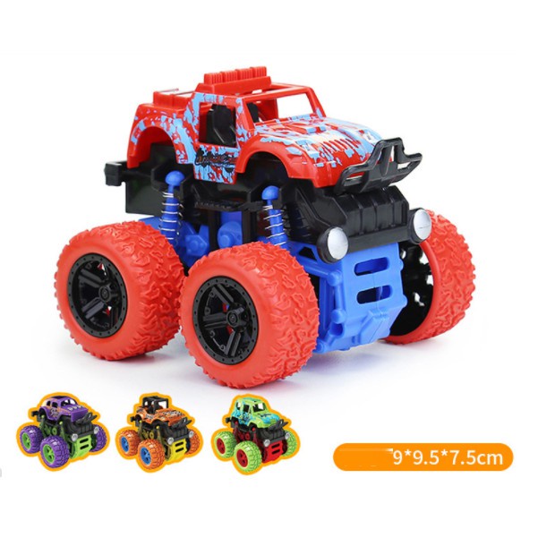 Xe Địa Hình Monster Zap Giảm Xóc, Xoay 360 Nhào Lộn Và Chạy Đà Cực Mạnh