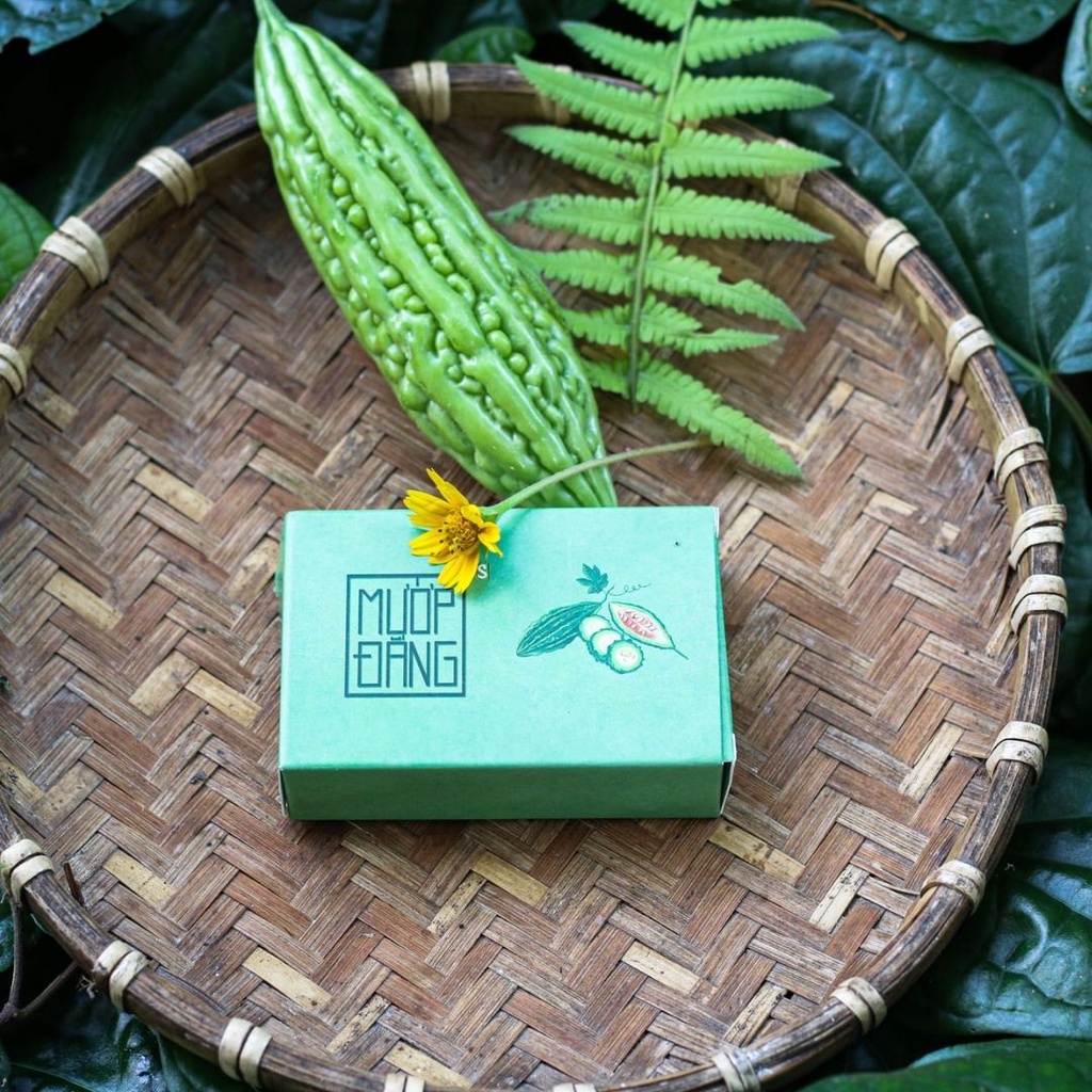 Xà bông mướp đắng, xà bông sinh dược handmade 100% từ tự nhiên, giảm mụn và ngứa. | BigBuy360 - bigbuy360.vn
