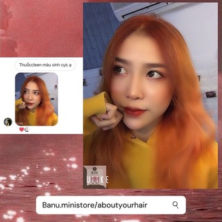 Combo Thuốc nhuộm tóc Nhuộm Cam