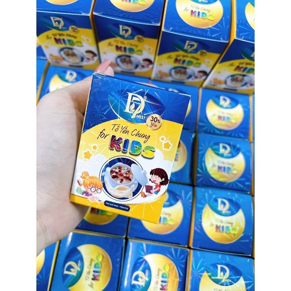 2 hủ yến sào D7 nest 30% cho bé - kidnest