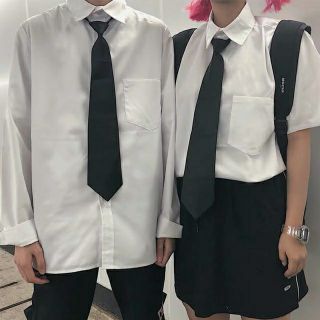 Sơ mi cà vạt nam nữ