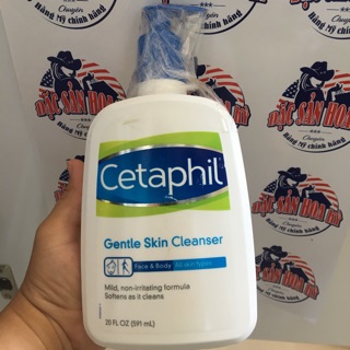 [ Hàng Nội Địa Mỹ ] Sữa Rửa Mặt Cetaphil Gentle Skin Cleaner (591ml)