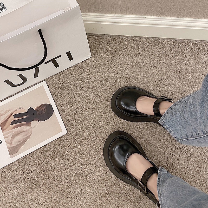 Giày Lolita Độn Đế