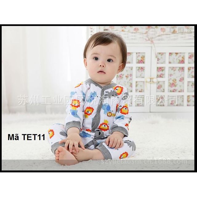 Bộ body cotton cho bé TET11