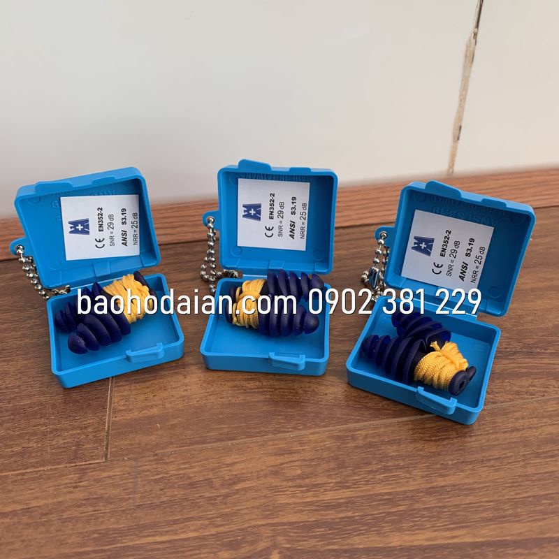 Nút bịt tai chống ồn Blue Eagle NP363 màu xanh (5 cặp)