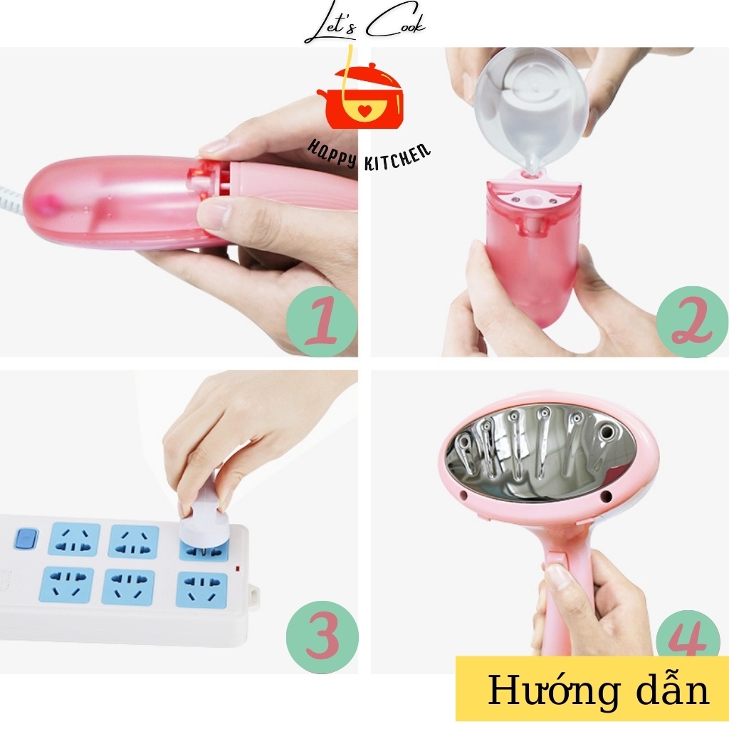 Bàn ủi hơi nước cầm tay, bàn là hơi nước cầm tay chính hãng