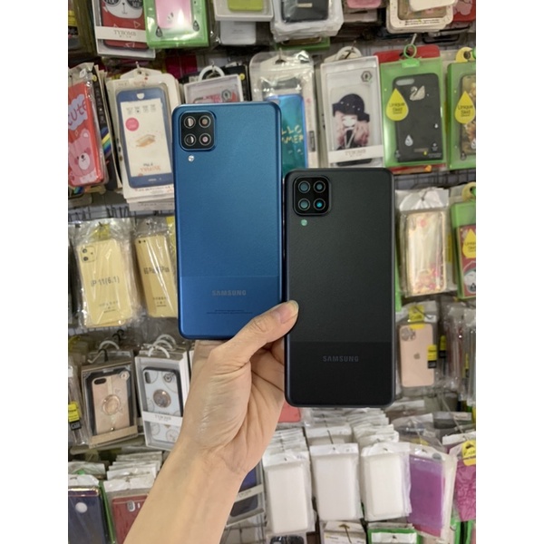 Vỏ nắp lưng Sam sung A12 thay thế hàng Chuẩn Zin linh kiện