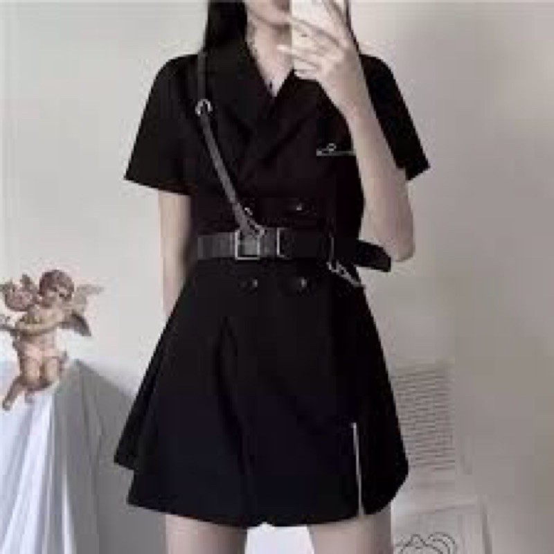 1040k set váy đen 1800g
