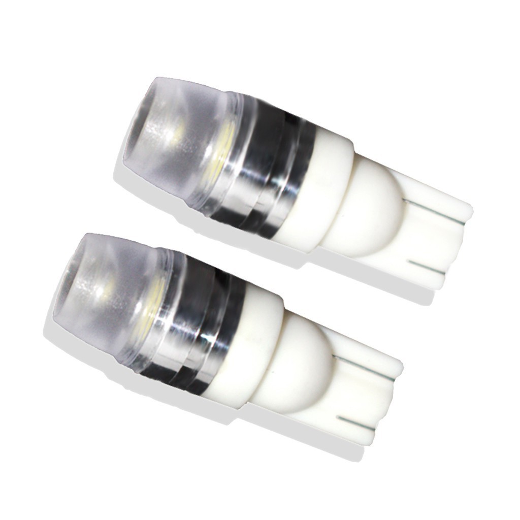 Bóng Đèn LED Chân T10 Chip 5730 2SMD 6000K Gắn Biển Số Xe, Đèn Lùi Ô Tô