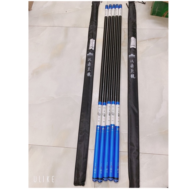 cần câu tay dài 6m3 han ding x6 độ cứng 5h cần tải cá 10kg y hình