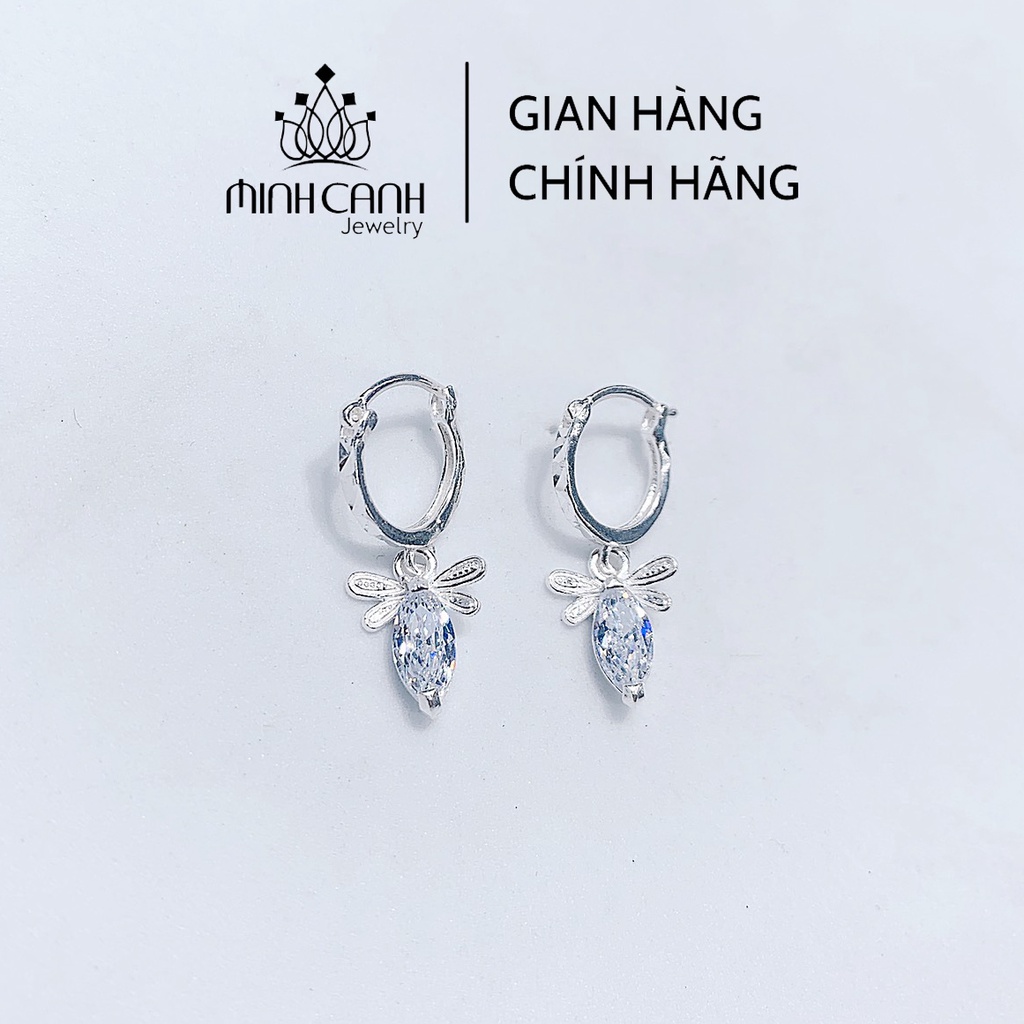 Bông Tai Cho Bé Hình Chuồn Chuồn - Minh Canh Jewelry