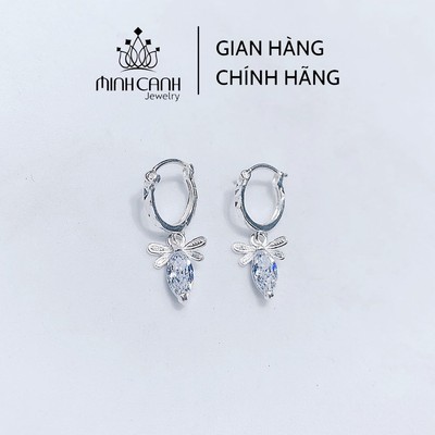 Bông Tai Bạc Cho Bé Hình Chuồn Chuồn - Minh Canh Jewelry