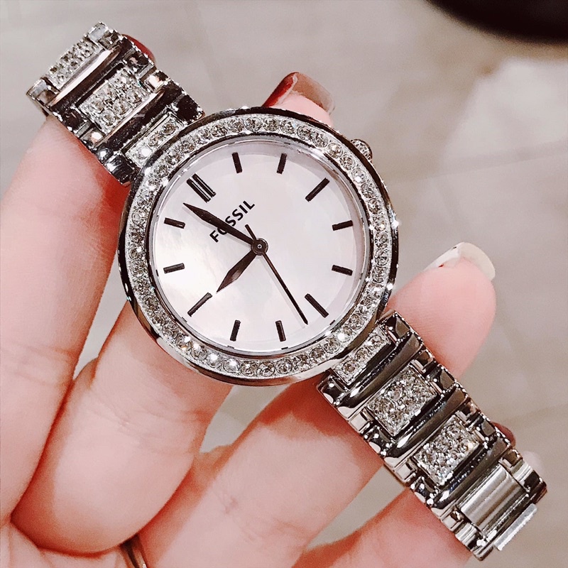 Đồng hồ nữ Fossil Silver
