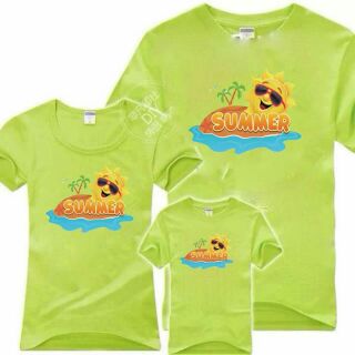 Set 3 áo gia đình cho mùa hè