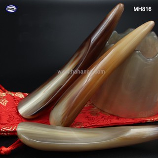 Dụng cụ điện chẩn - CÂY CẠO GIÓ, MÁT XA, DAY ẤN HUYỆT BẰNG SỪNG - Hahanco  - MH816