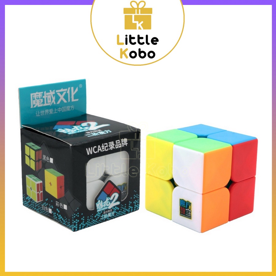 Rubik 2x2 Stickerless MoYu MeiLong MFJS Rubic 2 Tầng 2x2x2 Đồ Chơi Thông Minh