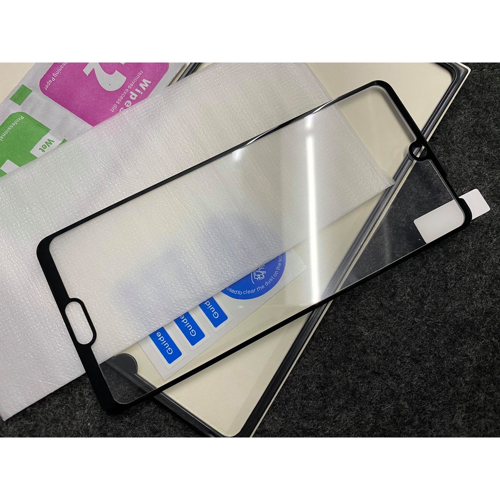 Kính cường lực full viền Sharp Aquos R3