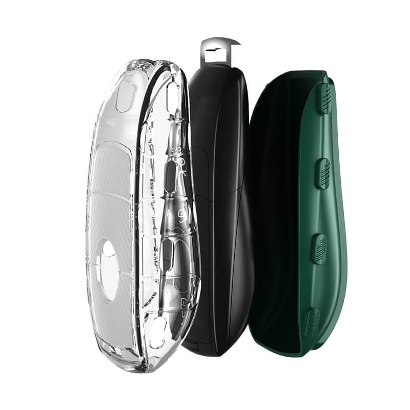 Bao Da Tpu Bảo Vệ Chìa Khóa Xe Hơi Mercedes-Benz C260L E200L E300L