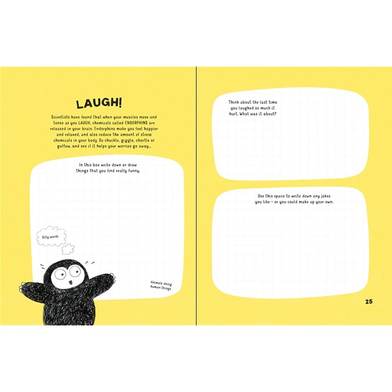 Sách Usborne - Sách thiếu nhi khoa học The unworry book