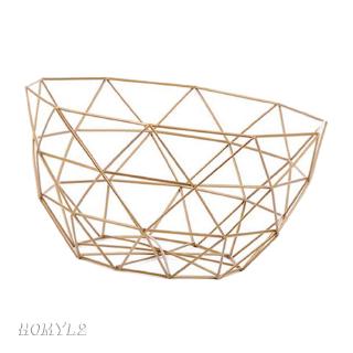 Fruit Basket Durable Metal Fresh Fruit Baskets Apple Oranges Storage Bowl L