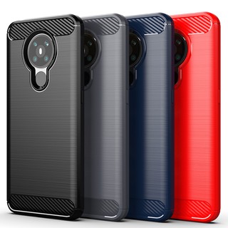 Ốp Lưng Mềm NOKIA 6 6.1 7 Plus 8.1 7.2 5.3 BÌA Carbon