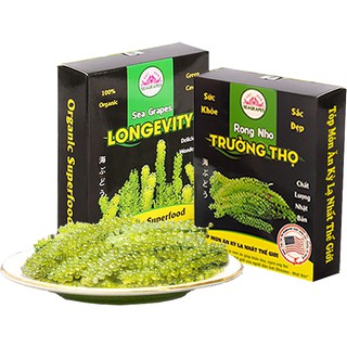 120g Rong nho Trường Thọ tách nước chính hãng [tặng 6 sốt mè rang Nhật Bản]