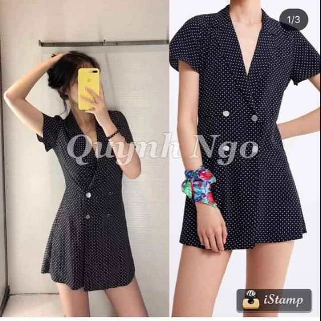 Jumpsuit chấm biii Z-ra