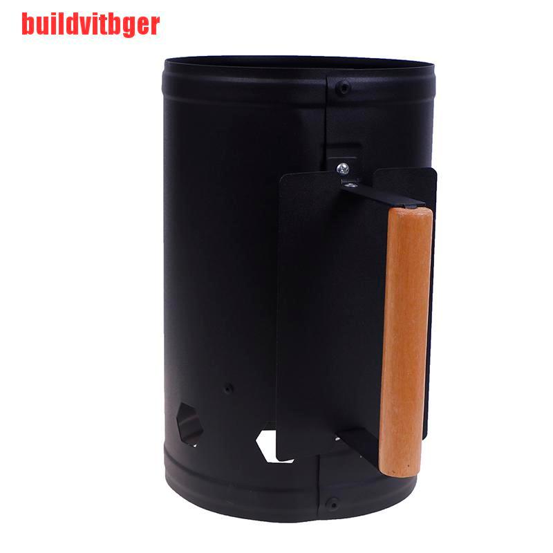 {buildvitbger}Outdoor Kitchen BBQ Fire Starter Bucket Fast Charcoal Ignition Barrel Carbon HGA