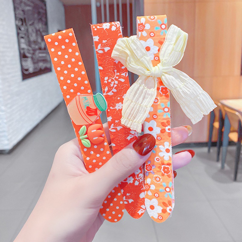 Kẹp tóc hình gấu hoạt hình dễ thương cho bé gái