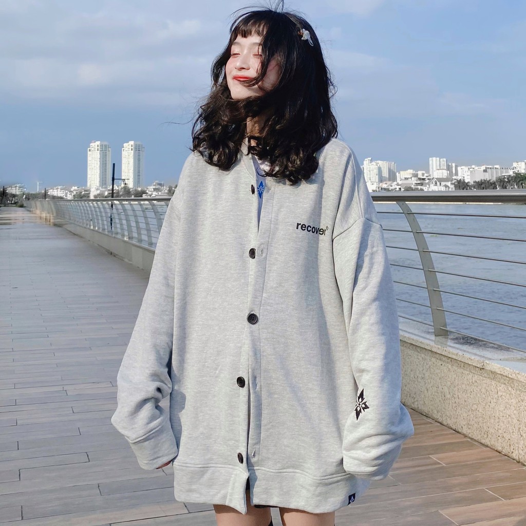 [TẶNG KÈM TÚI TOTE] Áo khoác Cardigan Signature Recover | BigBuy360 - bigbuy360.vn
