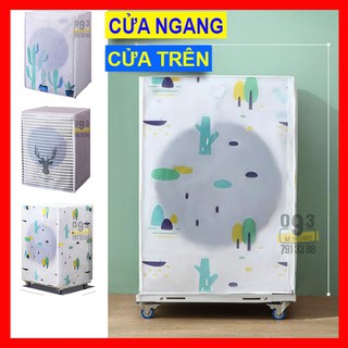 Áo Phủ Máy Giặt Chống Bụi Cửa Trên Cửa Ngang, Miếng Đậy Máy Giặt