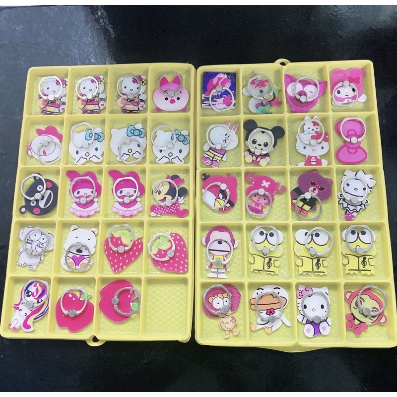 Nhẫn dán, giá đỡ điện thoại mẫu ngẫu nhiên hoạt hình cute