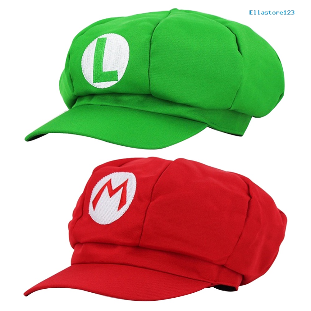 Nón Hóa Trang Nhân Vật Game Super Mario Bros Luigi 123