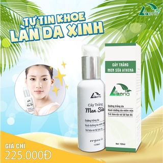Cấy trắng men sữa athena giúp da trắng hồng mềm mịn hiệu quả