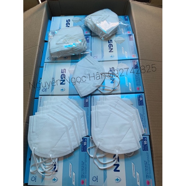 KHẨU TRANG N95 KHÔNG VAN kháng khuẩn , chống bụi mịn PM2.5 hàng công ty Cửu Long | BigBuy360 - bigbuy360.vn
