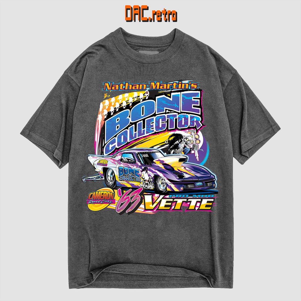 Áo Thun DAC Vintage CAR tay lỡ cotton nhiều Form in hình Xe Vintage Cổ điển 1980 | BigBuy360 - bigbuy360.vn