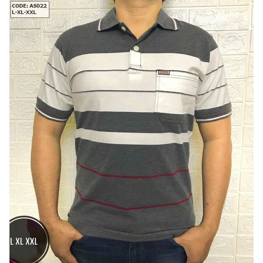 Áo polo thun nam trung niên có túi  cotton xuất xịn, from chuẩn, thanh lịch - nhiều màu- ÁO TRUNG NIÊN | BigBuy360 - bigbuy360.vn