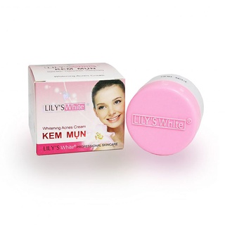 Kem ngăn ngừa mụn dưỡng trắng da LILY'S WHITE L03-16gr